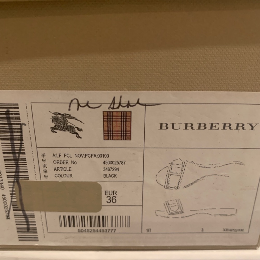 Vintage Burberry Sandals - Picture 5 of 5